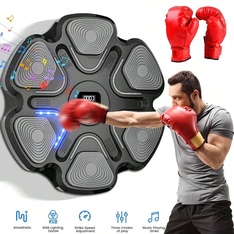 🔥 Dynamic Sports and Entertainment Equipment 🔥 Music Boxing Machine that Plays Music